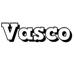 Vasco snowing logo