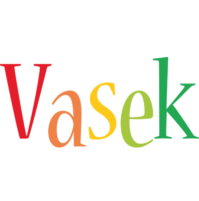 Vasek birthday logo