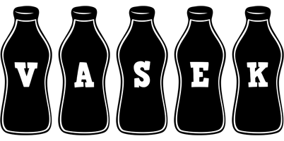 Vasek bottle logo