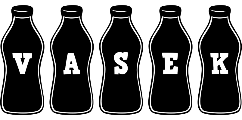 Vasek bottle logo