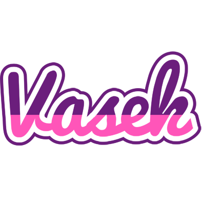 Vasek cheerful logo