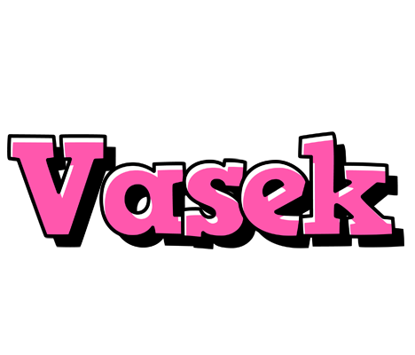 Vasek girlish logo