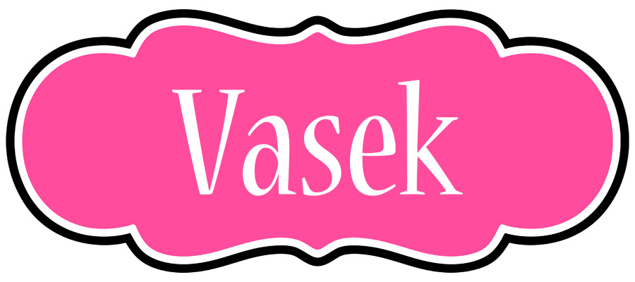 Vasek invitation logo
