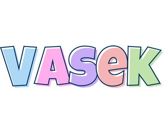 Vasek pastel logo