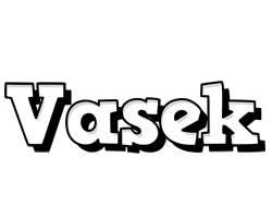 Vasek snowing logo