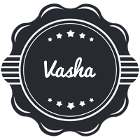 Vasha badge logo