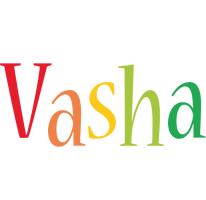 Vasha birthday logo