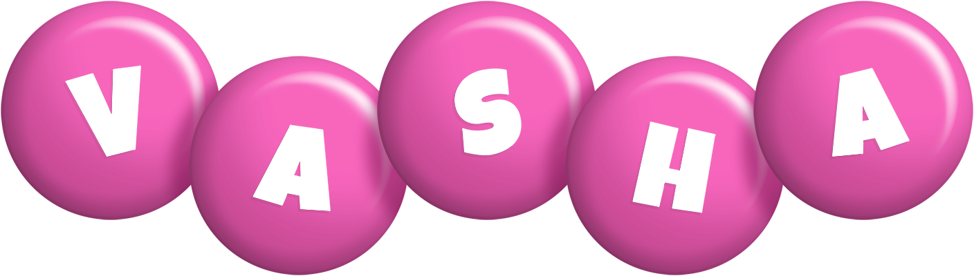 Vasha candy-pink logo