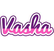 Vasha cheerful logo