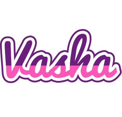 Vasha cheerful logo
