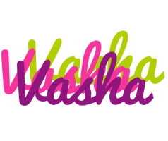 Vasha flowers logo