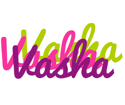 Vasha flowers logo