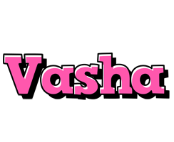 Vasha girlish logo