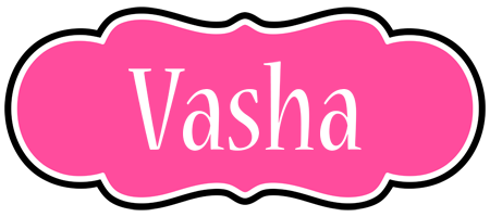 Vasha invitation logo