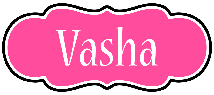 Vasha invitation logo