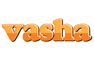 Vasha orange logo