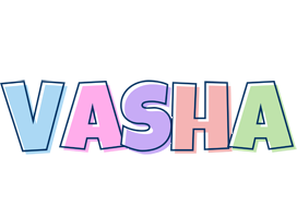 Vasha pastel logo