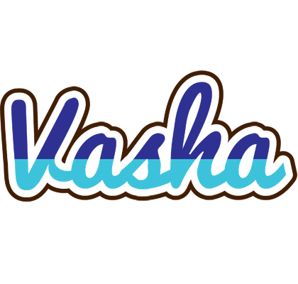 Vasha raining logo