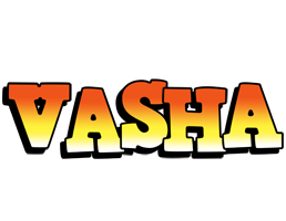 Vasha sunset logo