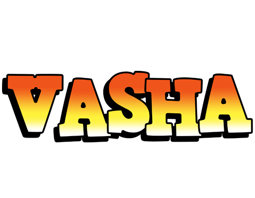 Vasha sunset logo