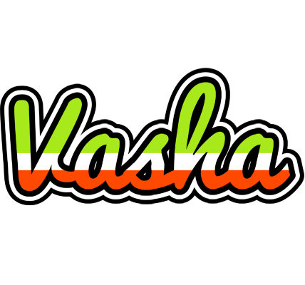 Vasha superfun logo