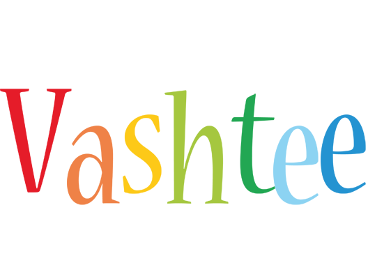 Vashtee birthday logo