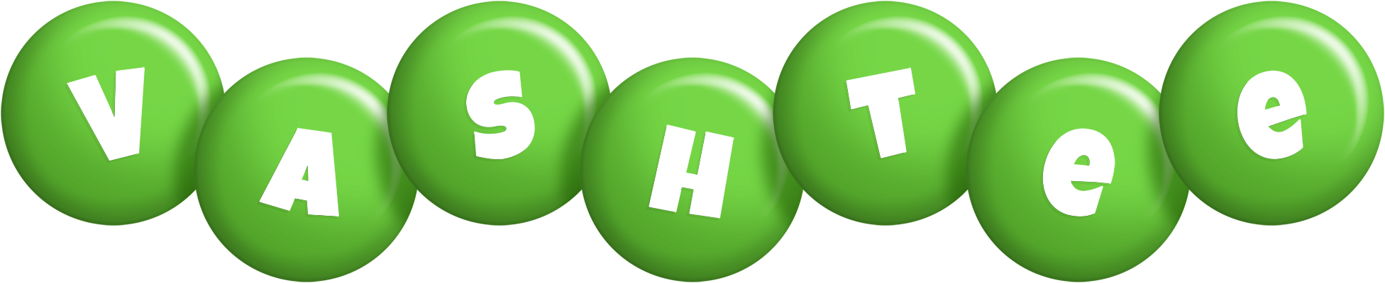 Vashtee candy-green logo
