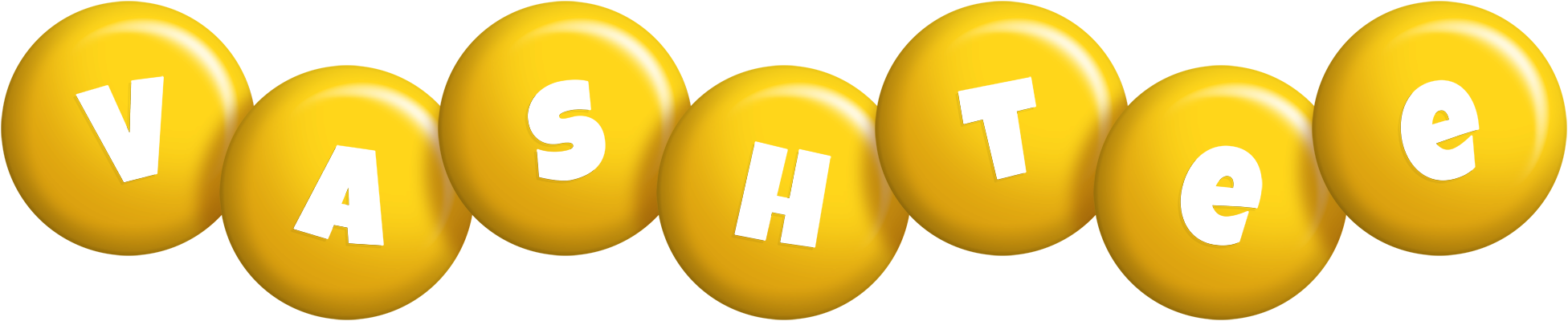 Vashtee candy-yellow logo