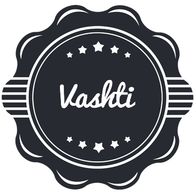 Vashti badge logo