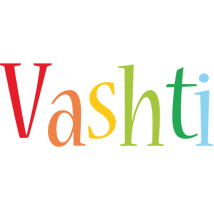 Vashti birthday logo