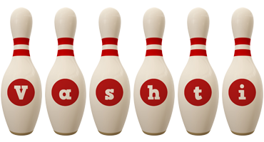 Vashti bowling-pin logo