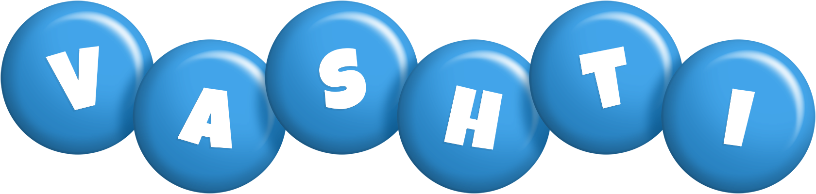 Vashti candy-blue logo
