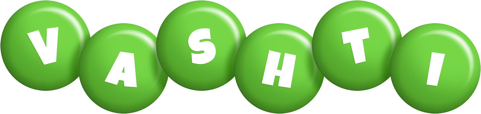 Vashti candy-green logo