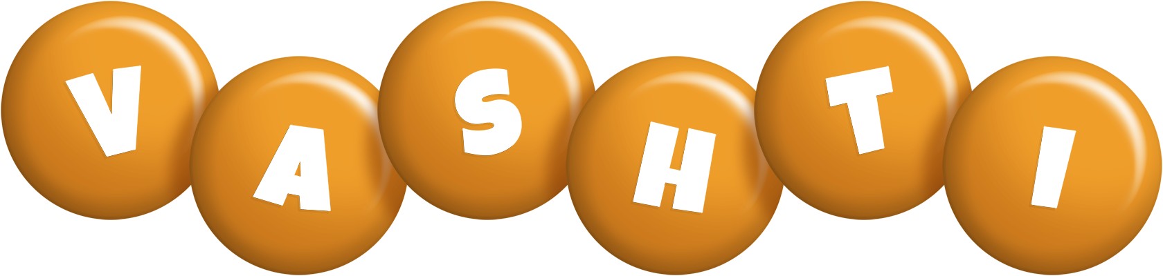 Vashti candy-orange logo