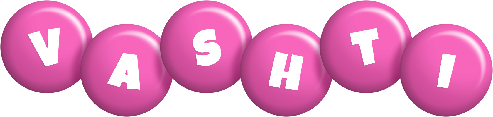 Vashti candy-pink logo
