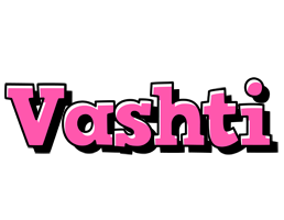 Vashti girlish logo