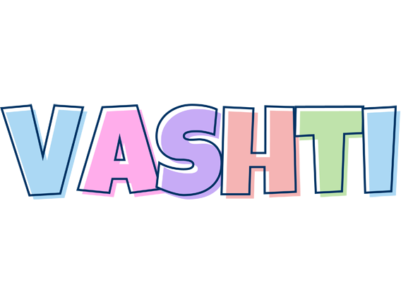 Vashti pastel logo