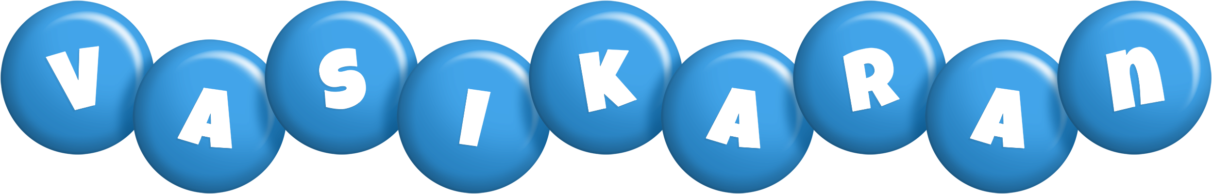 Vasikaran candy-blue logo