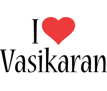 Vasikaran i-love logo