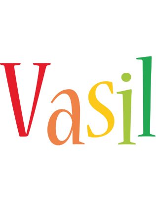 Vasil birthday logo