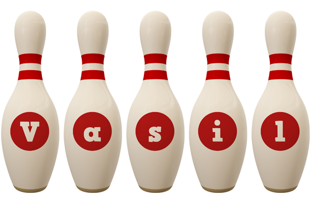 Vasil bowling-pin logo