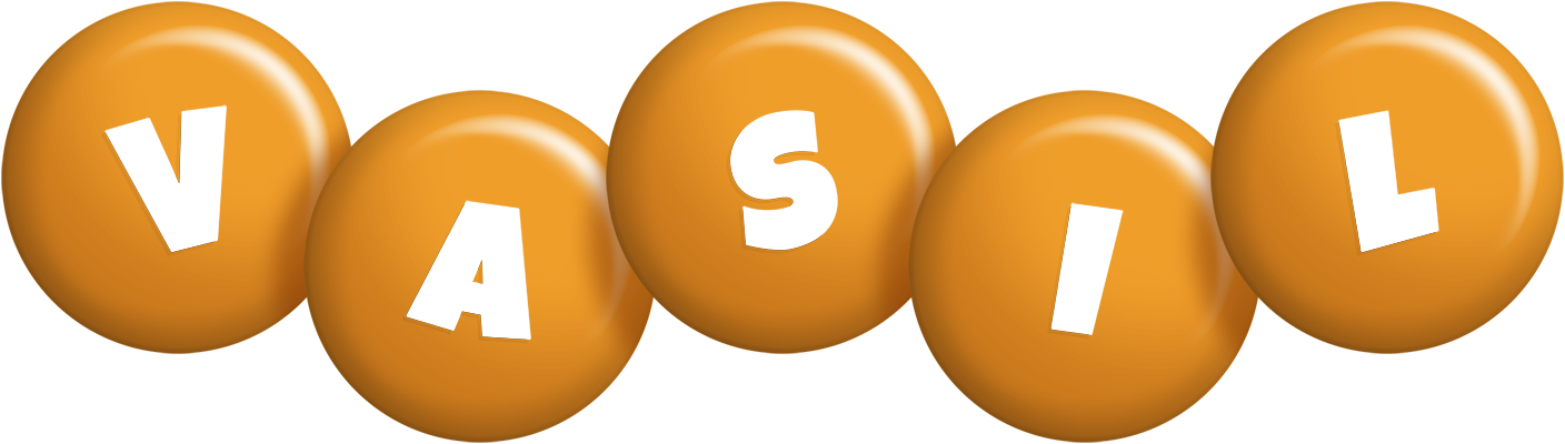 Vasil candy-orange logo