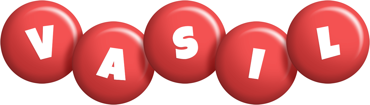 Vasil candy-red logo