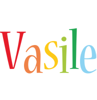 Vasile birthday logo