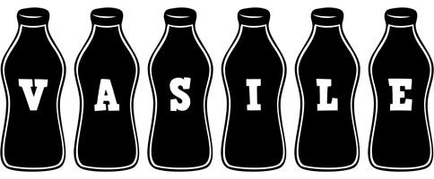 Vasile bottle logo