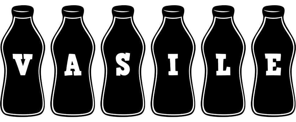 Vasile bottle logo