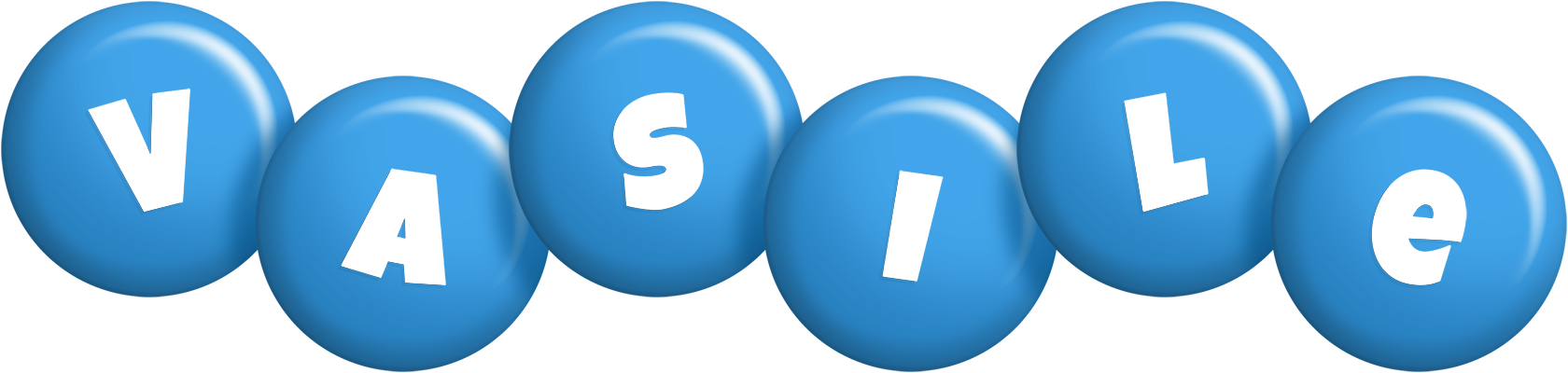 Vasile candy-blue logo