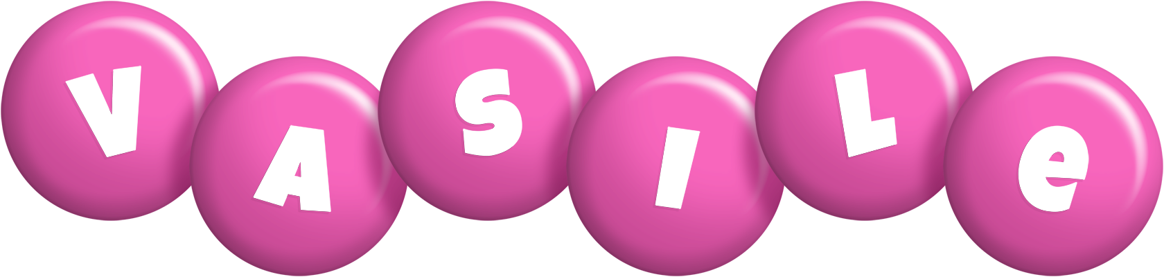 Vasile candy-pink logo