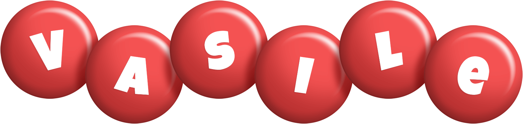 Vasile candy-red logo