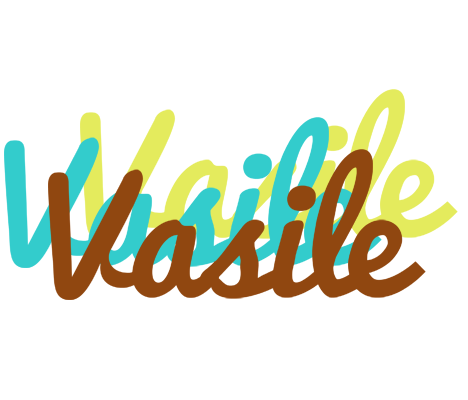 Vasile cupcake logo